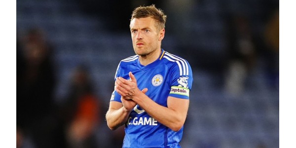 Jamie Vardy jättää Leicester Cityn kauden päätyttyä Jamie Vardy jättää Leicester Cityn kauden päätyttyä